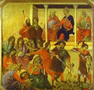 Маесто (передній План, Предела), Жахливе Вбивство Невинних — Дуччо Ді Буонансеґна