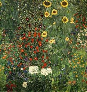Farmergarden with Sunflower, 1905-06 - Vienna, Osterreichische Museum für Angewandte Kunst