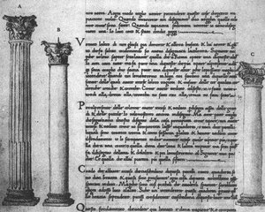 Page From The Trattato D'architettura — ფილარეტე
