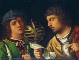 Giovannino Borgherini Y Su Tutor — Giorgione