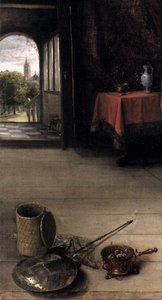 The Lovesick Maiden (detail) — Jan Steen