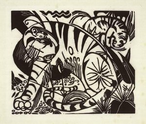 Tigre — Franz Marc