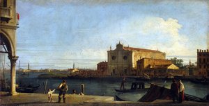 View Of San Giovanni Dei Battuti At Murano — Каналето