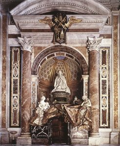 Tomba Di Papa Alessandro Vii (chigi) — Gian Lorenzo Bernini