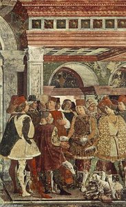 Allegory Of April: Triumph Of Venus (detail) — Francesco Del Cossa