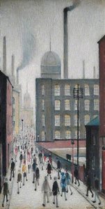 Monday Morning — Laurence Stephen Lowry