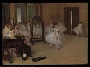 Tanečnícka Hodina — Hilaire-germain-edgar Degas