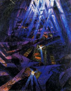 Die Stärke Der Straße — Umberto Boccioni