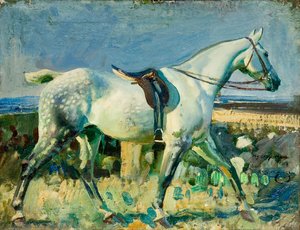 My Grey Mare — Alfred Munnings