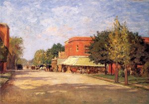 Street Scene — Theodore Clement Steele