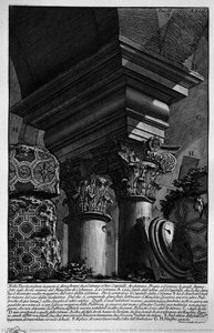 The Roman Antiquities, T. 2, Plate Xxiii. Remains Of The Great Building Burial Added To The Mausoleum Of Constance. — Piranesi