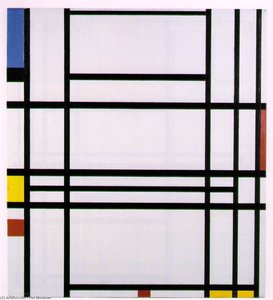 Komposition Nr. 10 — Piët Mondrian