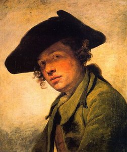 A Young Man In A Hat — Jean-baptiste Greuze