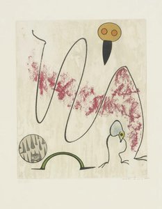 Färgläggda Fåglar I Fara — Max Ernst