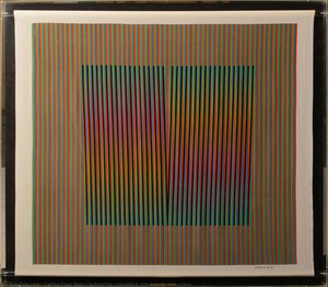 Inducción Cromática (chromatic Induction) — Carlos Cruz-diez