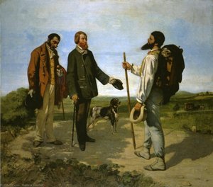 Bonjour Monsieur Courbet – Dobré Ráno Pane Courbet — Gustav Courbet