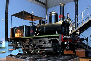 Steam Locomotive 020-0201_schneider & Cie. — Madrid Jernbanemuseum