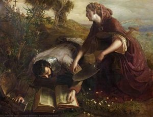 Burying The Bible — Joseph Severn