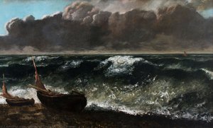 La Onda — Gustave Courbet