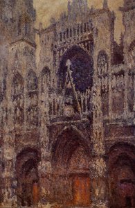 Cathédrale de Rouen, le Portail, Temps Gris