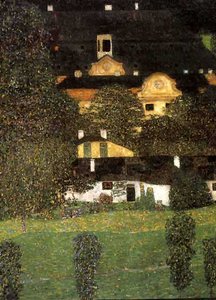 Schlob Kammer Am Attersee Ii — Gustaw Klimt