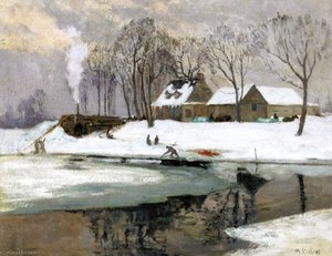 Ice Breaking, L'assomption — Maurice Cullen
