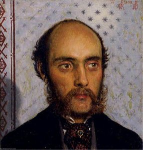 William Michael Rossetti (1829–1919), By Lamplight — Ford Madox Brown
