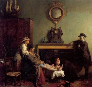 A Mere Fracture — Sir William Newenham Montague Orpen