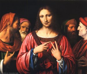 Christ Among The Doctors — Bernardino Luini