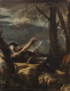 Hl. Wilhelm Von Maleval Als Büßer — Salvator Rosa