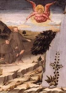 Nativity (detail) — Bicci Di Neri