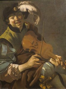 A Boy Violinist — Hendrick Terbrugghen