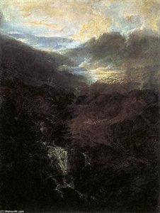 Morgen Inmitten Der Coniston Fells — Joseph Mallord William Turner