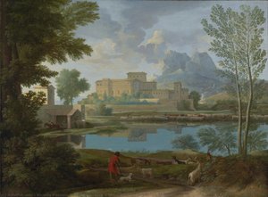 Paisaje Con Tranquilidad — Nicolás Poussin