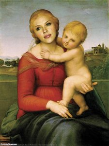 The Small Cowper Madonna — Raphael