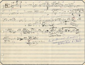The Musical Idea - W. A. Mozart K 465 — Arnold Schoenberg