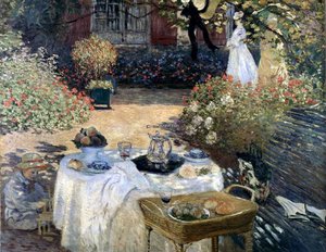 Das Mittagessen — Claude Monet