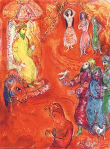Ahora El Rey Amaba La Ciencia Y La Geometría — Marc Chagall