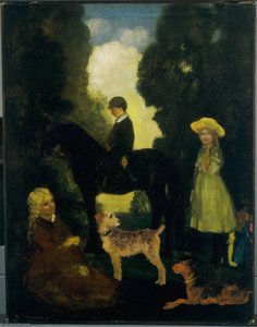 Children, Dogs And Pony — არტურ დევისი