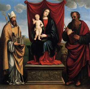 Sacra Conversazione — Francesco Francia (francesco Raibolini)