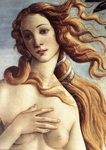 Die Geburt Der Venus (detail) — Sandro Botticelli