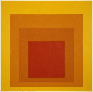 Omaggio Al Bagliore Del Quadrato — Josef Albers