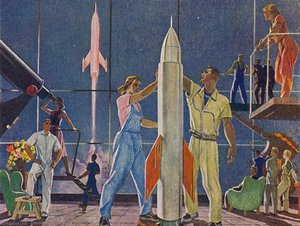 Conquerors Of Space — Aleksandr Deyneka