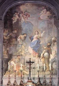 Visitation (meeting Of Mary And Elisabeth) — Franz Anton Maulbertsch