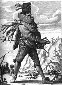 Spanish Captain — Abraham Bosse