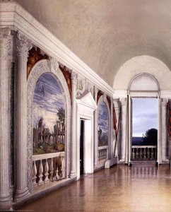 Veduta Della Sala A Crociera — Paolo Veronese