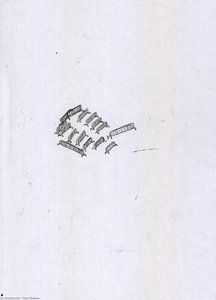Nu De Profil Crayon Sur Papier Collection Particulière — Henri Matisse