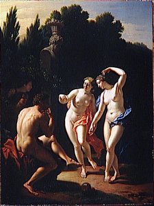 Nymphes Dansant — Adriaen Van Der Werff
