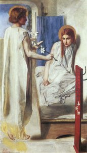 Ecce Ancilla Domini! (also Known As The Anunciation) — Dante Gabriel Rossetti