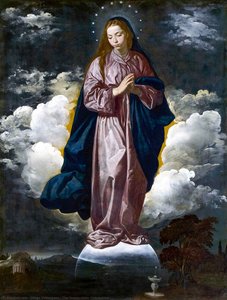 La Inmaculada Concepción — Diego Rodríguez De Silva Y Velázquez